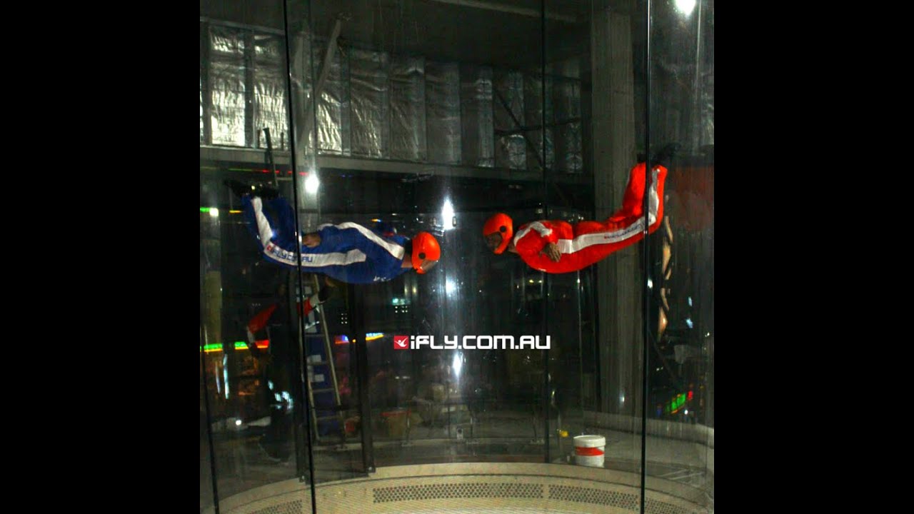 iFLY Gold Coast Fans fire up!