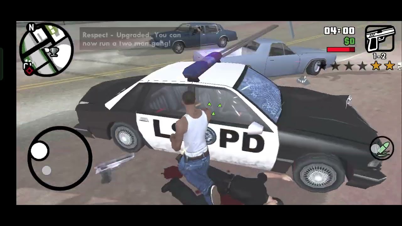 GTA SAN ANDREAS MOBILE PHONE GAMEPLAY // OPEN WORLD GAMES