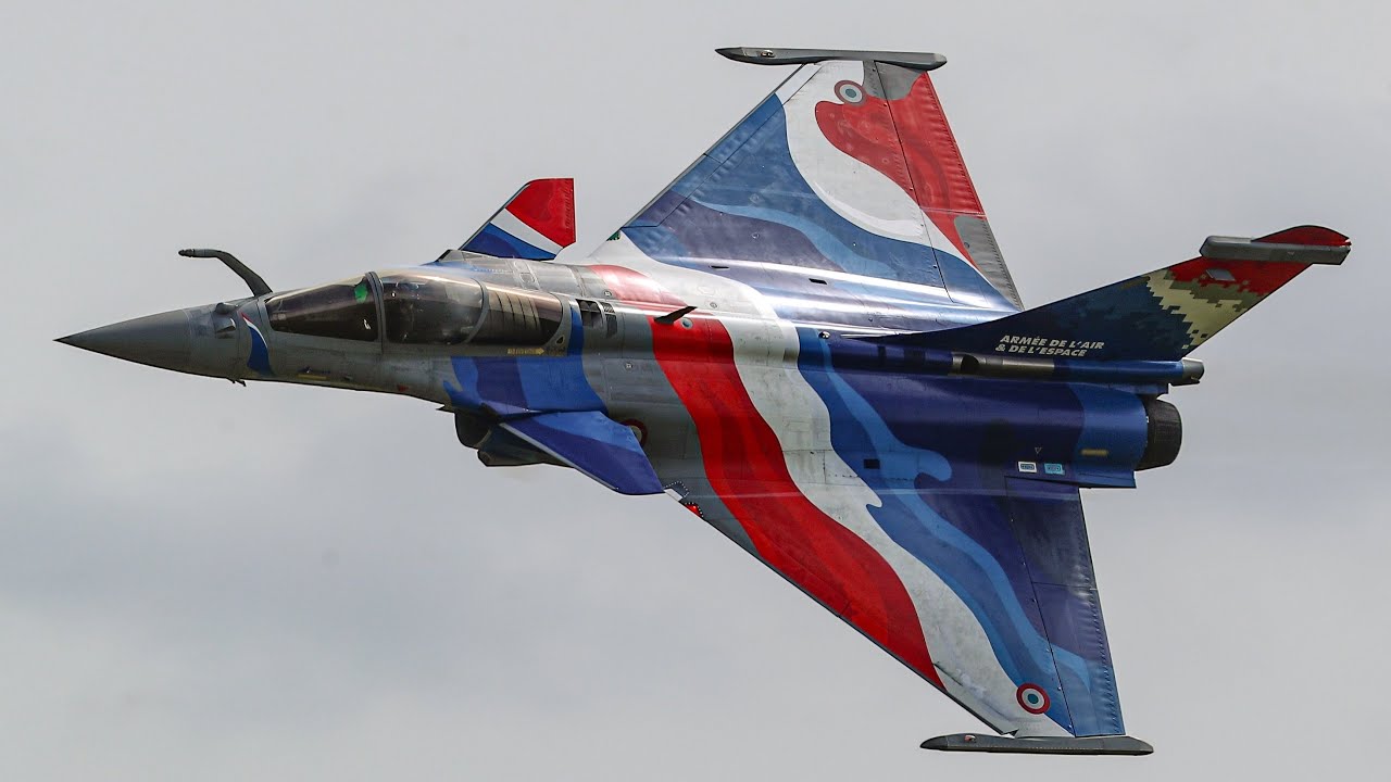 SPECTACULAR RAFALE SOLO PERFORMANCE AT COSFORD AIRSHOW 2026 - 4K