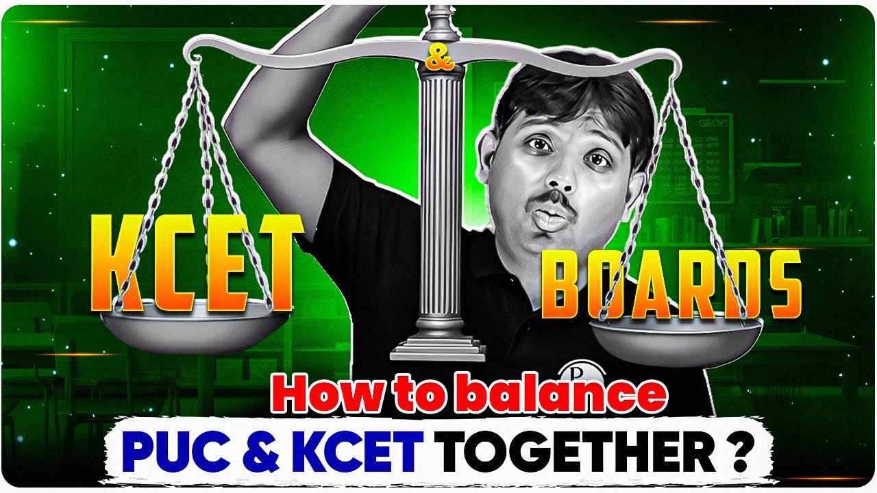 KCET против досок &mdash; как сбалансировать PUC и KCET? 🤔 #kcet2026 #kcetpreparation