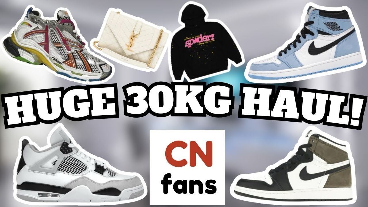 30KG CNFANS BACK TO SCHOOL HAUL 📦🏫|BEST PANDABUY ALTERNATIVE 