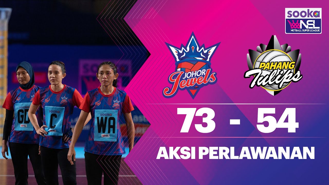 Johor Jewels 73-54 Pahang Tulips | Sooka NSL 2022