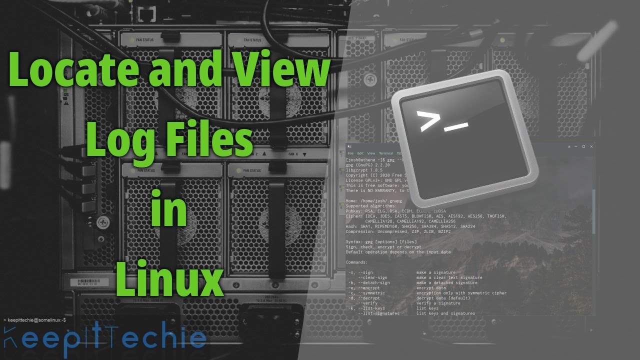 Logs | Locate and View Logs in Linux