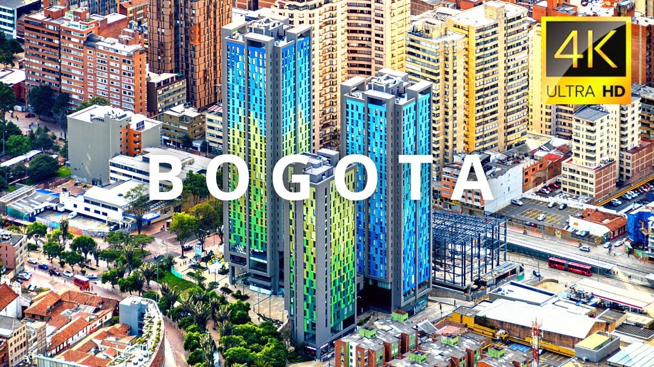 Bogota, Colombia 🇨🇴 in 4K ULTRA HD 60FPS Video by Drone