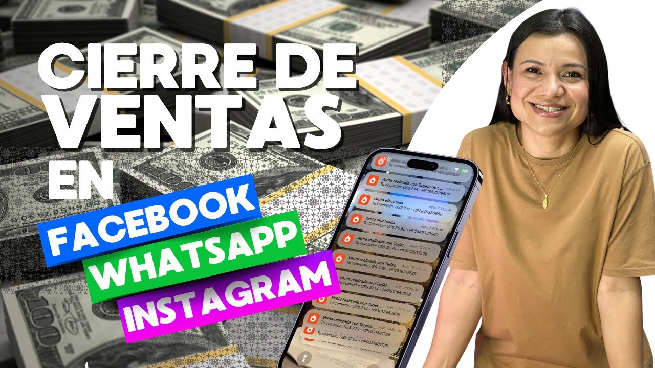 ✅Cierre de VENTAS en FACEBOOK - WHATSAPP - INSTAGRAM 2024