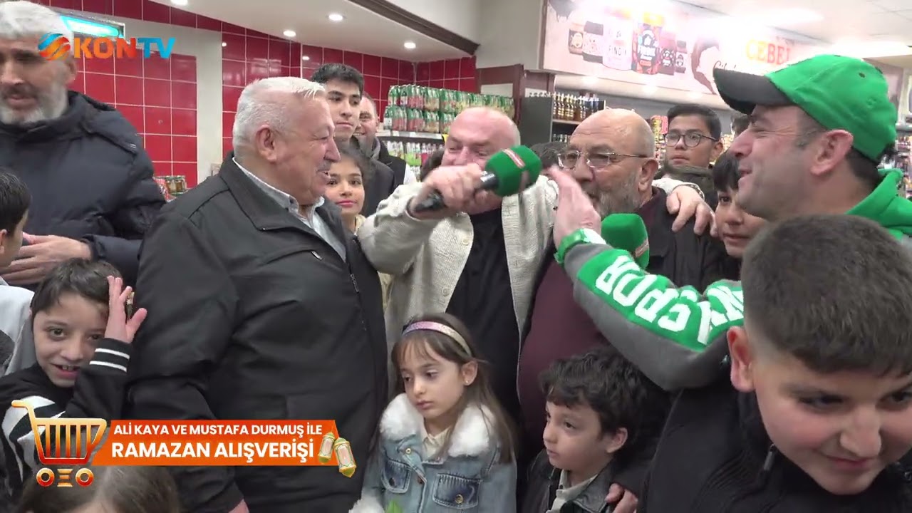ALİ KAYA ve MUSTAFA DURMUŞ İLE RAMAZAN ALIŞVERİŞİ  18  08 MART 2026