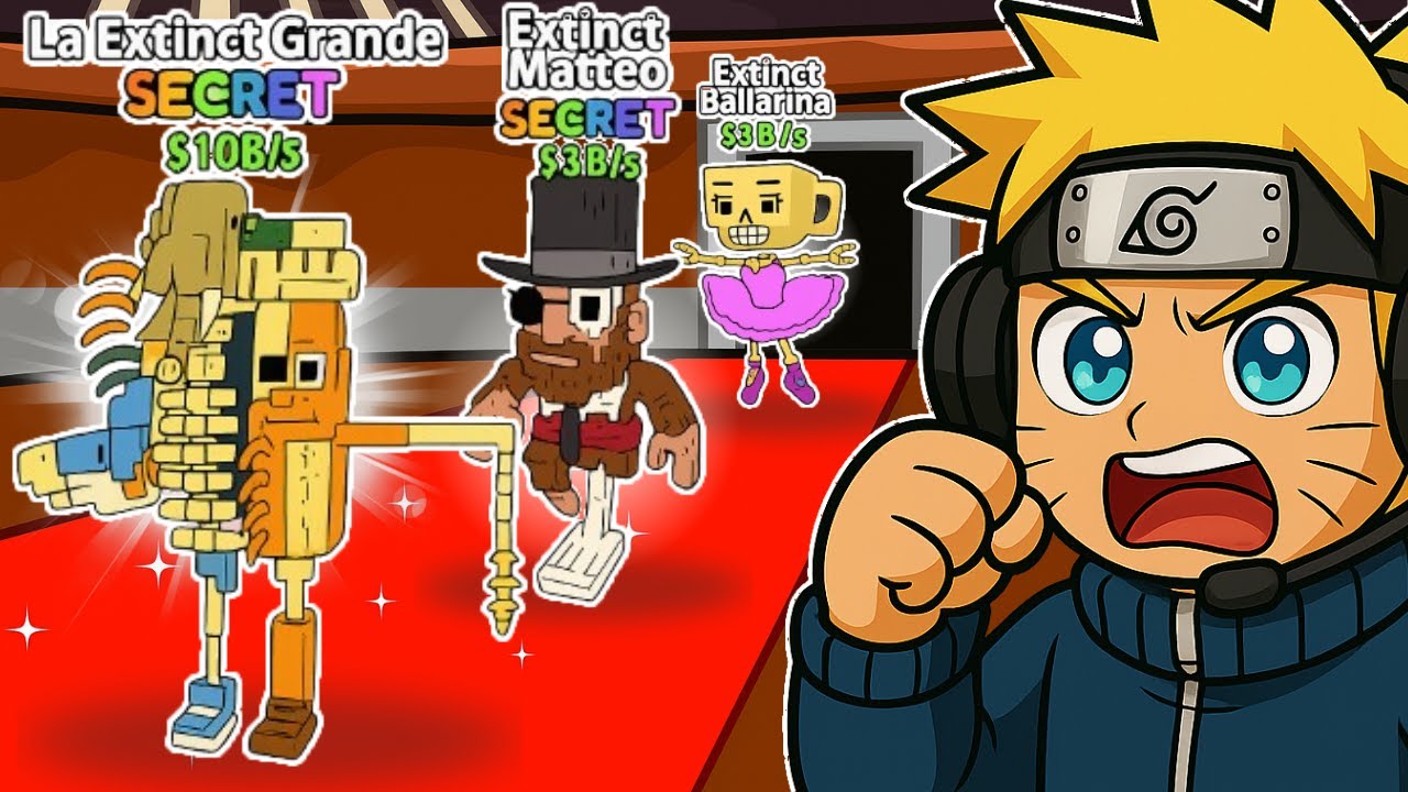 "I Crafted EXTINCT Brainrots in Steal a Brainrot (Insane Secret Update!)"