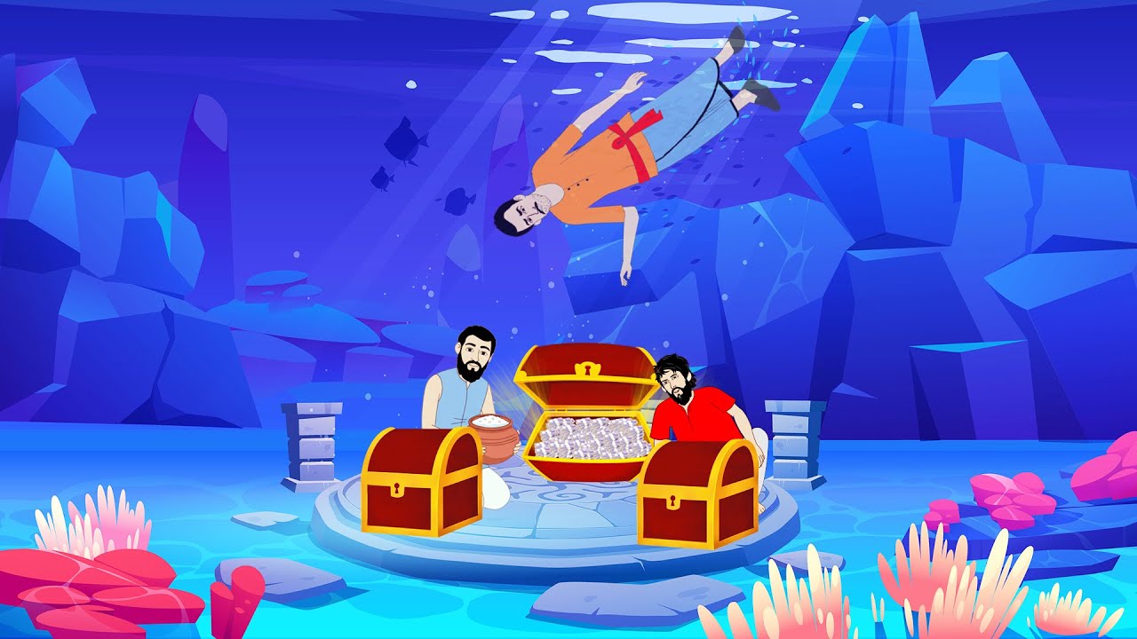 নদীর নিচে গুপ্তধন | Bengali Fairy Tales Cartoon | Rupkothar Golpo | Thakumar Jhuli