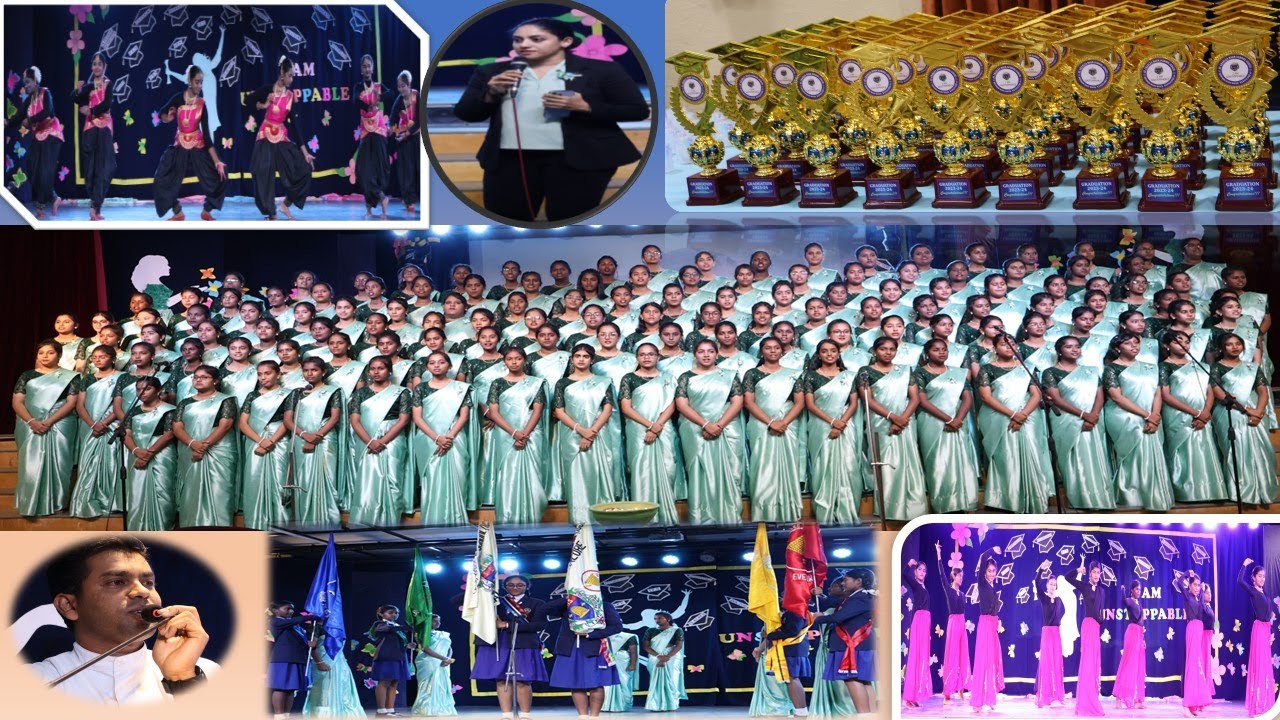 The Graduation Ceremony  2023.  (ST. CHARLES HIGH SCHOOL ICSE LINGARAJAPURAM, BANGALORE 560084 )