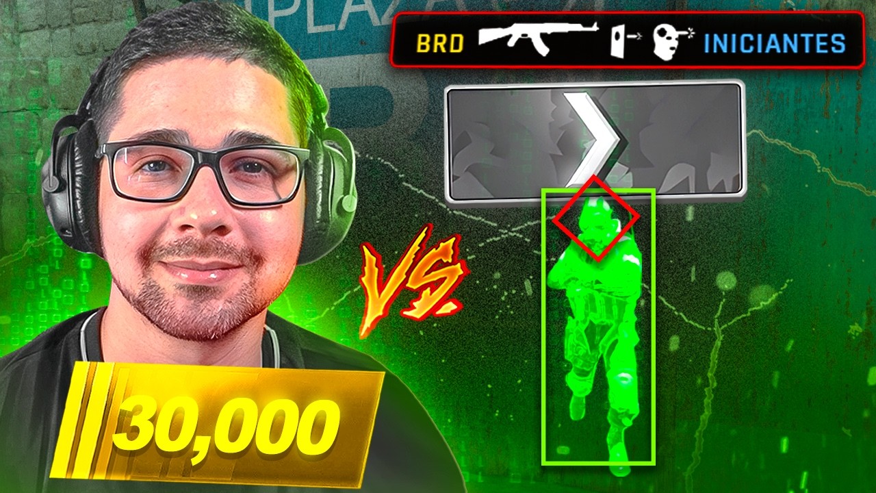Um 30K de RATING jogando contra INICIANTES (vazou o WALLHACK)