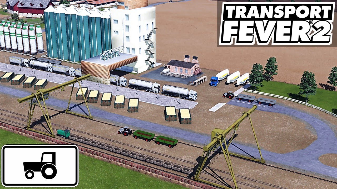Transport Fever 2 | S7 F41 | GETREIDEUMSCHLAG & -LOGISTIK | FELDBAHN & LKW | Lets Play | deutsch