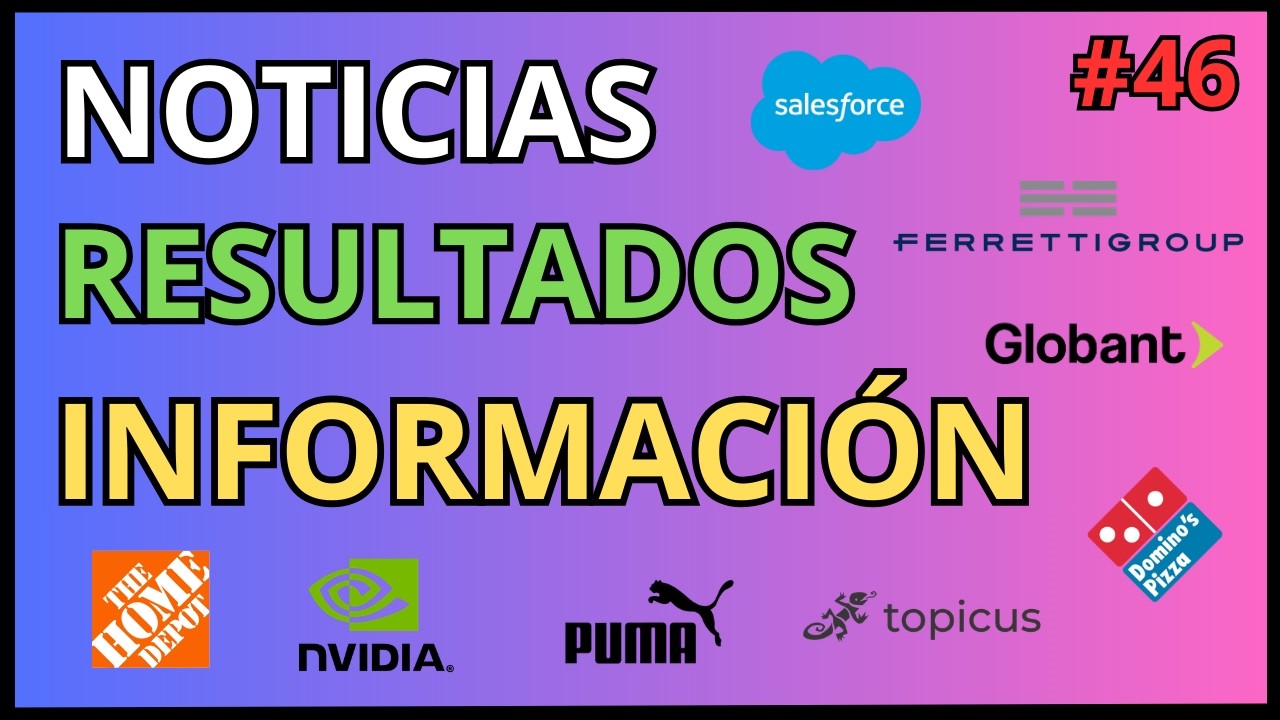 👉¿Por Qué CAE NVIDIA tras RESULTADOS? ¿SALESFORCE es una OPORTUNIDAD? ¿GLOBANT se RECUPERARÁ? 📊🔍