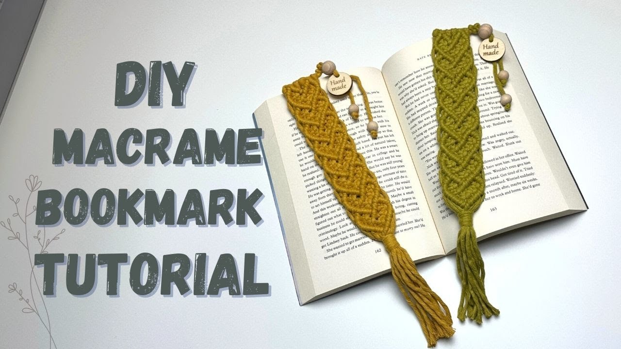 HOW TO MAKE MACRAME BOOKMARK TUTORIAL FOR BEGINNERS, EASY MACRAME BOOKMARK HEART #macrame #bookmark