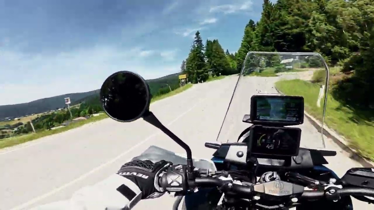 DJI Mike 2-Husqvarna Norden 901 E with Akrapović Pohorje