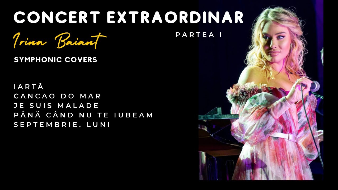 Irina Baiant - Concert extraordinar alaturi de Orchestra Simfonica Bucuresti (partea 1)