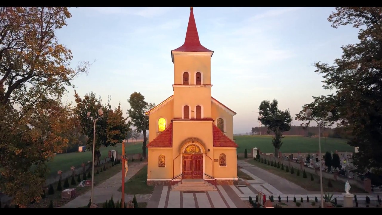 Kościoły w gminie Kruszwica z drona