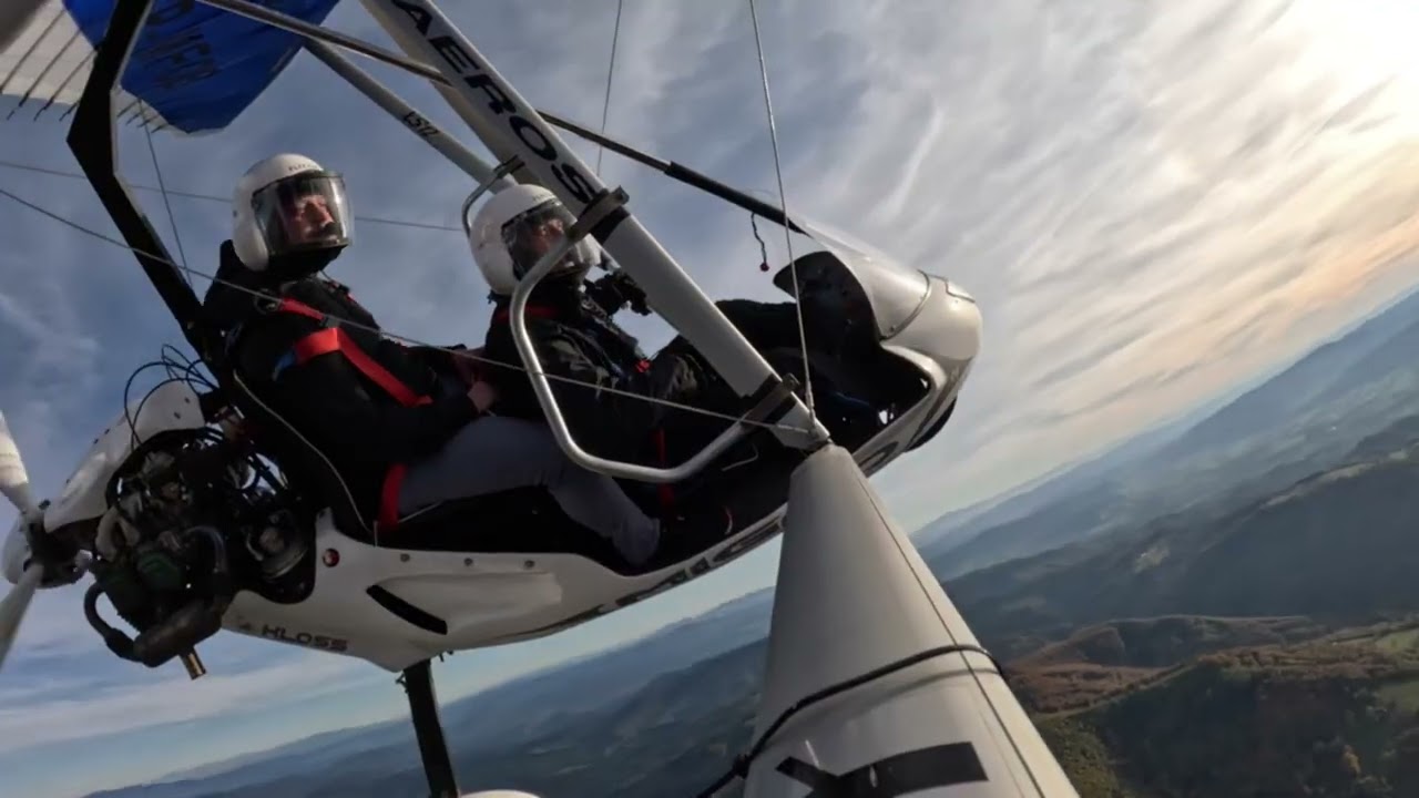Fobik & KLOSS flight over the Beskid Mountains, southern Poland