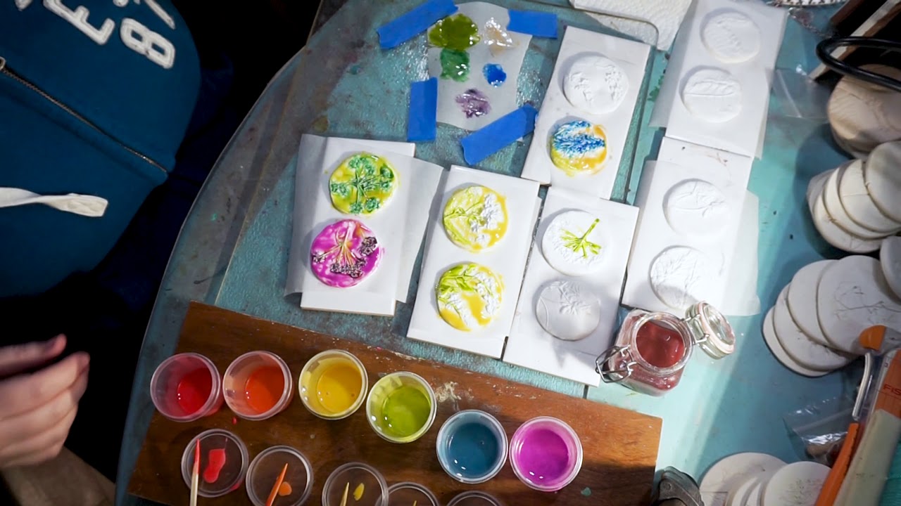 Faux Ceramic - Using Liquid Polymer Clay as Paint