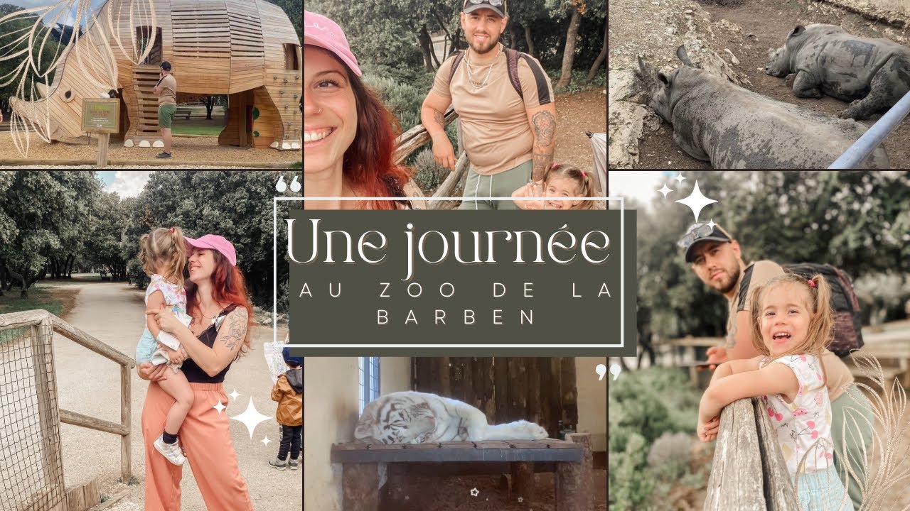 UNE JOURNÉE AU ZOO DE LA BARBEN 🐅🐘🦒 (Avec Naya👧🏼)