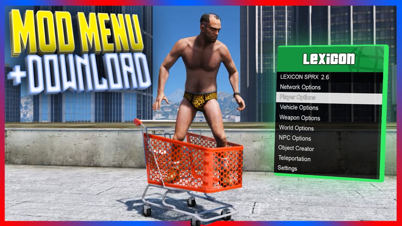 [PS3] GTA 5 Mod Menu - LEXICON v2.6 + DOWNLOAD (GTA 5 MODS)