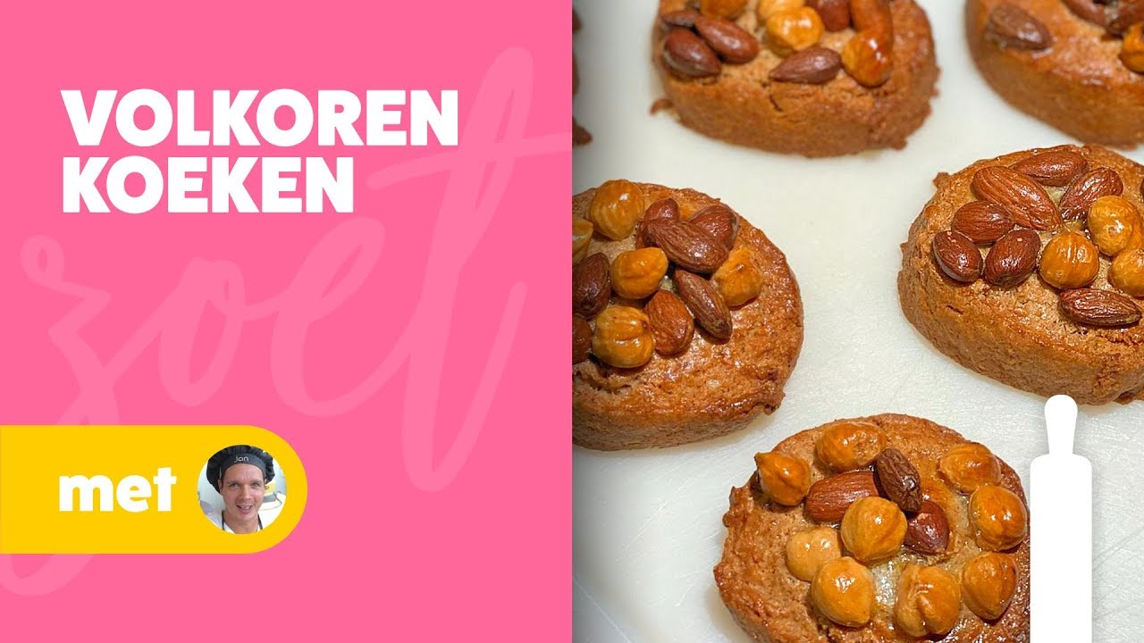 GEZOND TUSSENDOORTJE: ZELFGEMAAKTE VOLKOREN KOEKEN - Bakflix #8