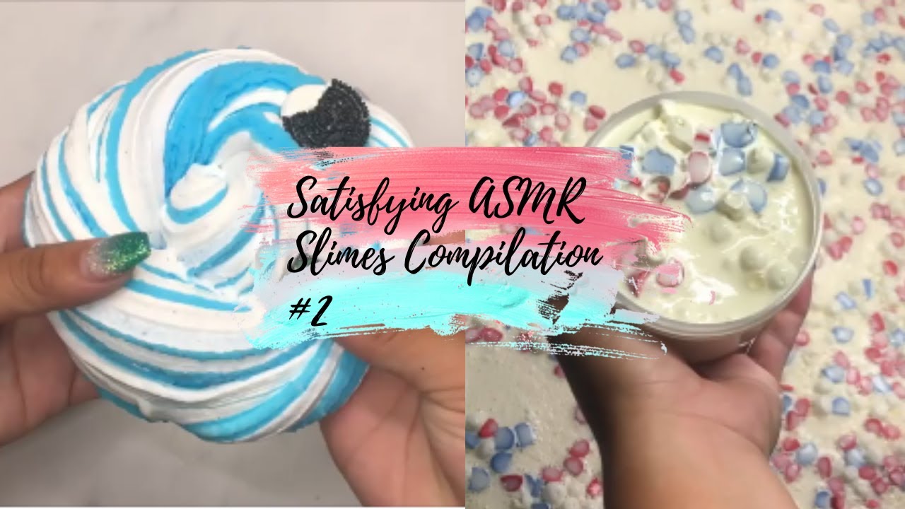 Satisfying ASMR Slimes Compilation #2