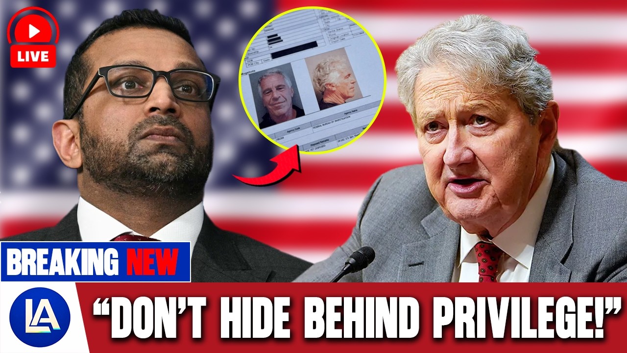 Kennedy TRAPS Kash Patel With One Question: &ldquo;Have You Seen Epstein Files?&rdquo;