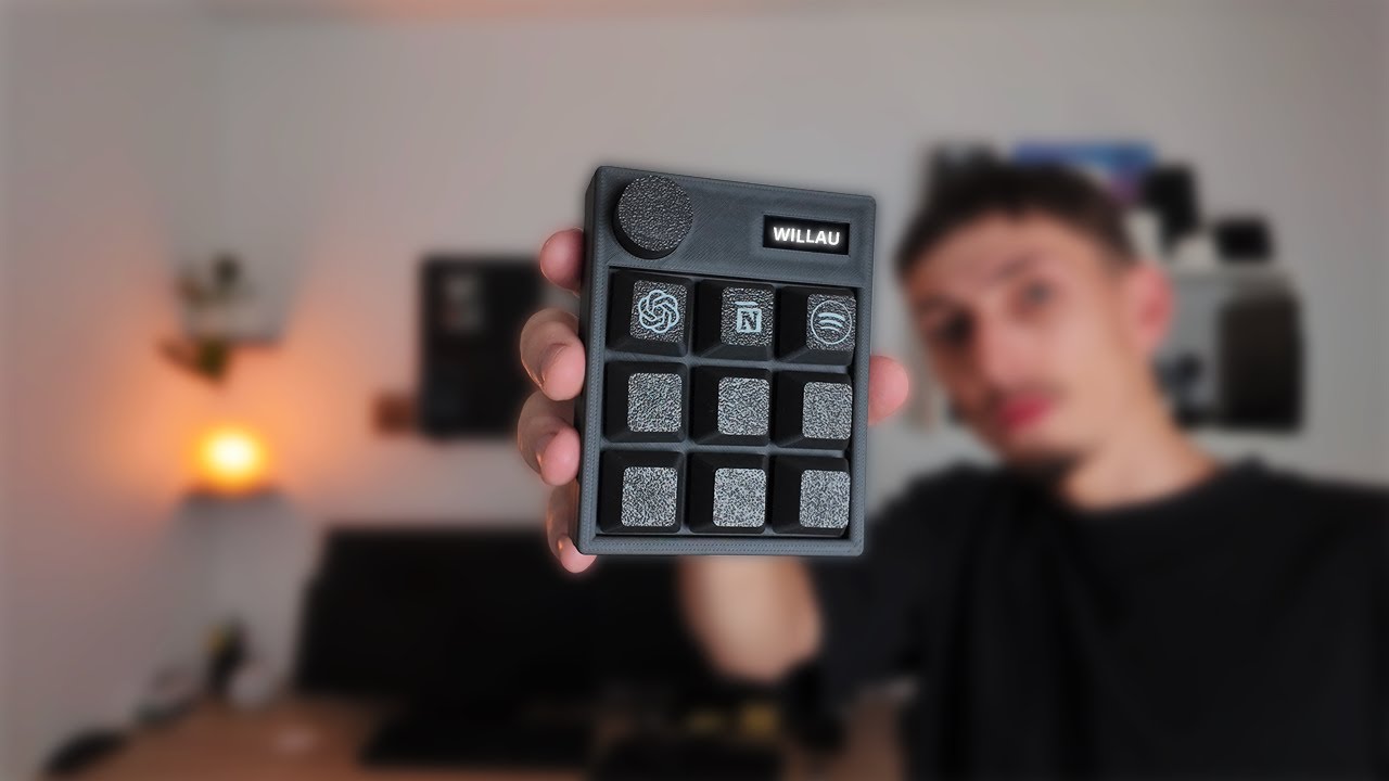 J'ai fabriqué un macropad (9 touches programmables)