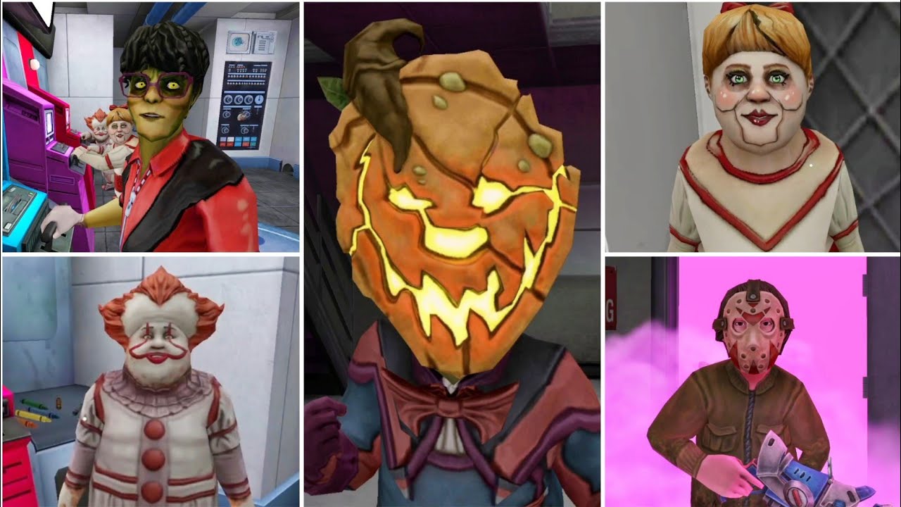 Ice Scream 8 Halloween Update True Ending Full Gameplay