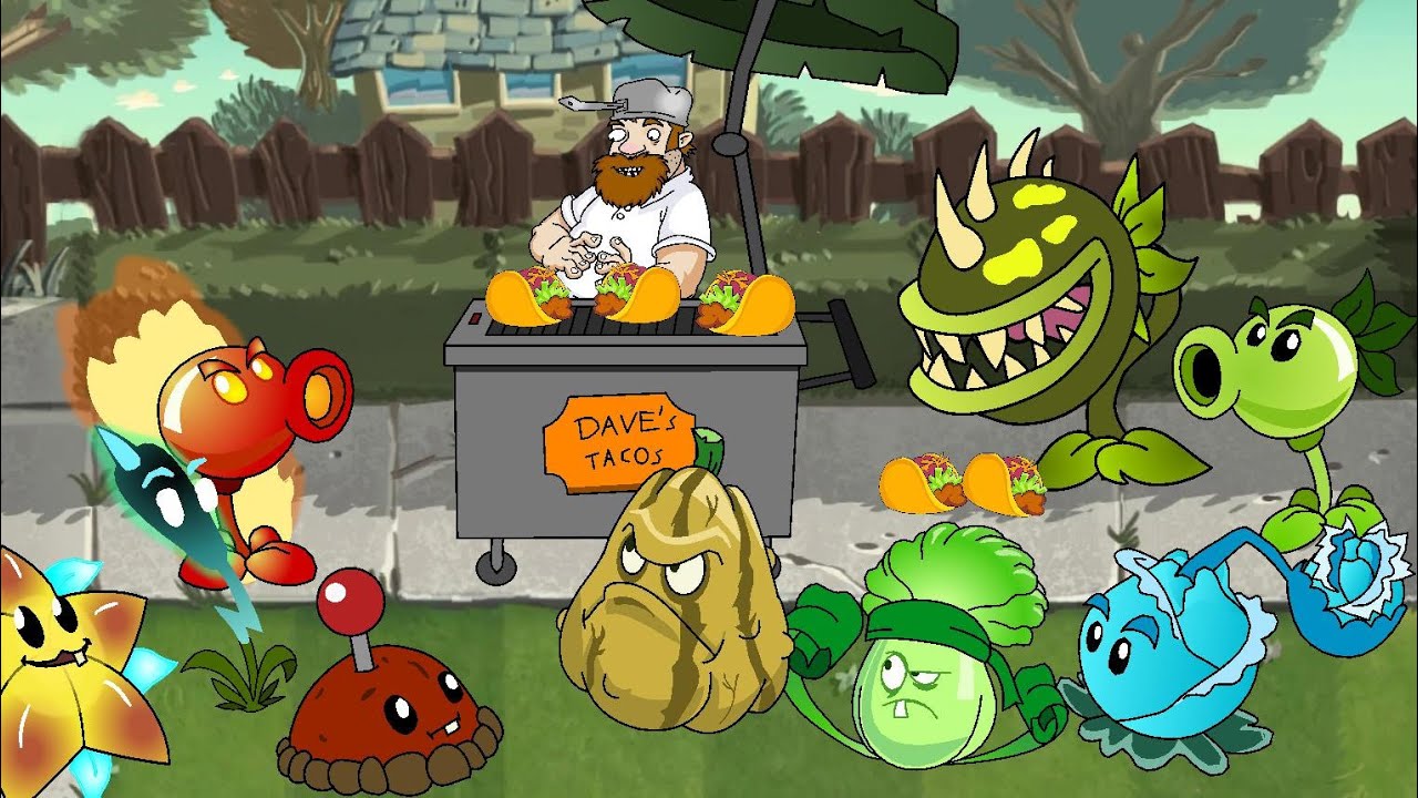 Plants vs Zombies 2 Tacobility Animation / Cartoon