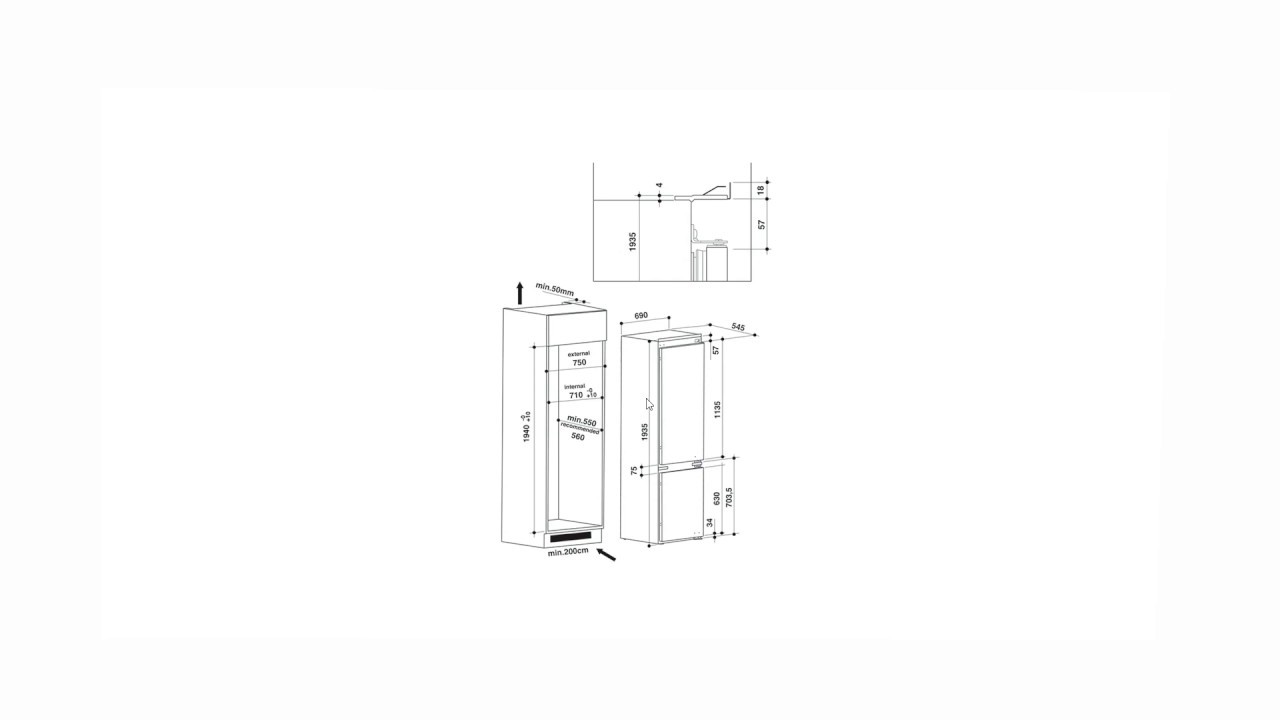 Онлайн обзор. Встраиваемый холодильник Whirlpool SP40 802 EU
