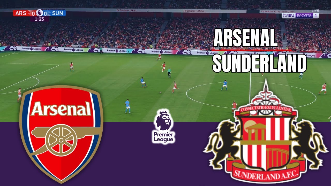 ARSENAL vs SUNDERLAND Premier League 2026 Full Match Simulation/Prediction PES 26 Gameplay