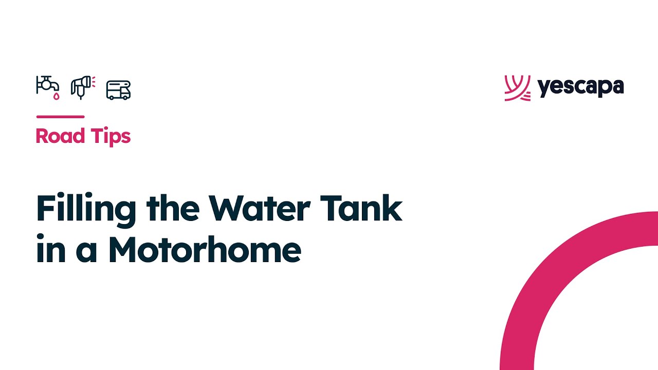How to Fill a Motorhome Water Tank? #RoadTips