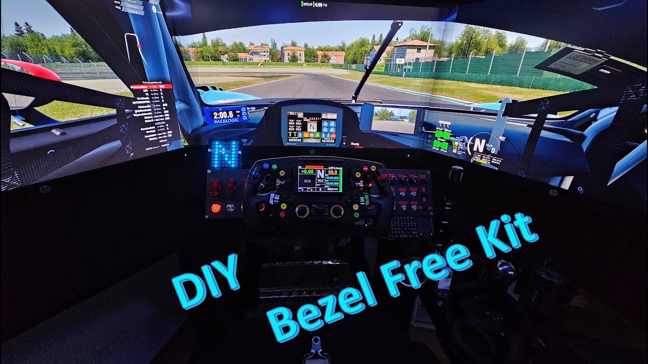 DIY Bezel Free Kit für 5€ oder weniger mit einfacher Montage