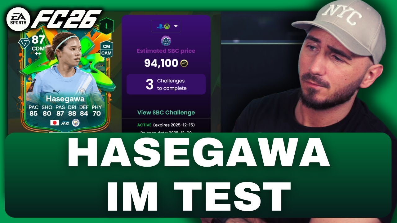 HASEGAWA IN ELITE DIVISION ❗️ WIE GUT IST SIE WIRKLICH? | FC 26