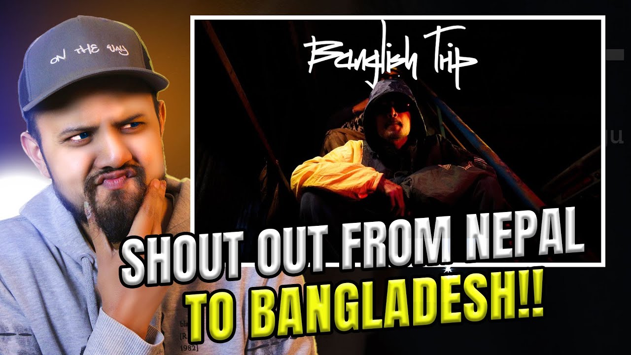 LOVE THE HIPHOP FEEL !!! #reaction Mc Mugz - Banglish Trip