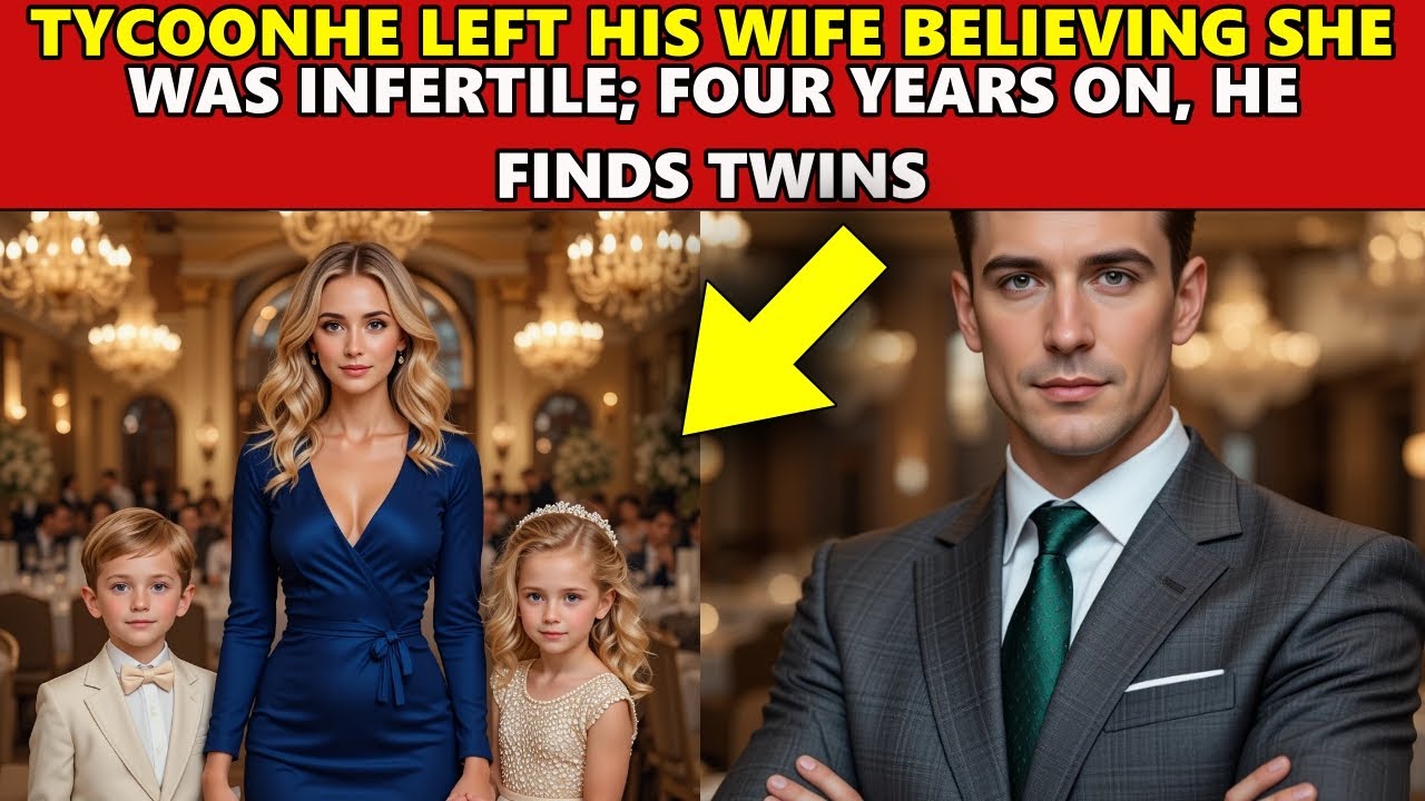 Tycoon He Left His Wife Believing She Was Infertile; Four Years On, He Finds Twins