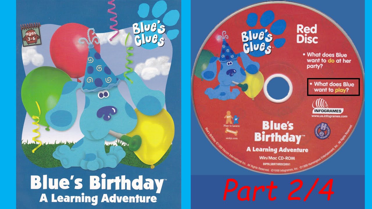 Blue's Birthday Adventure Part 2/4 - Red Disc 2
