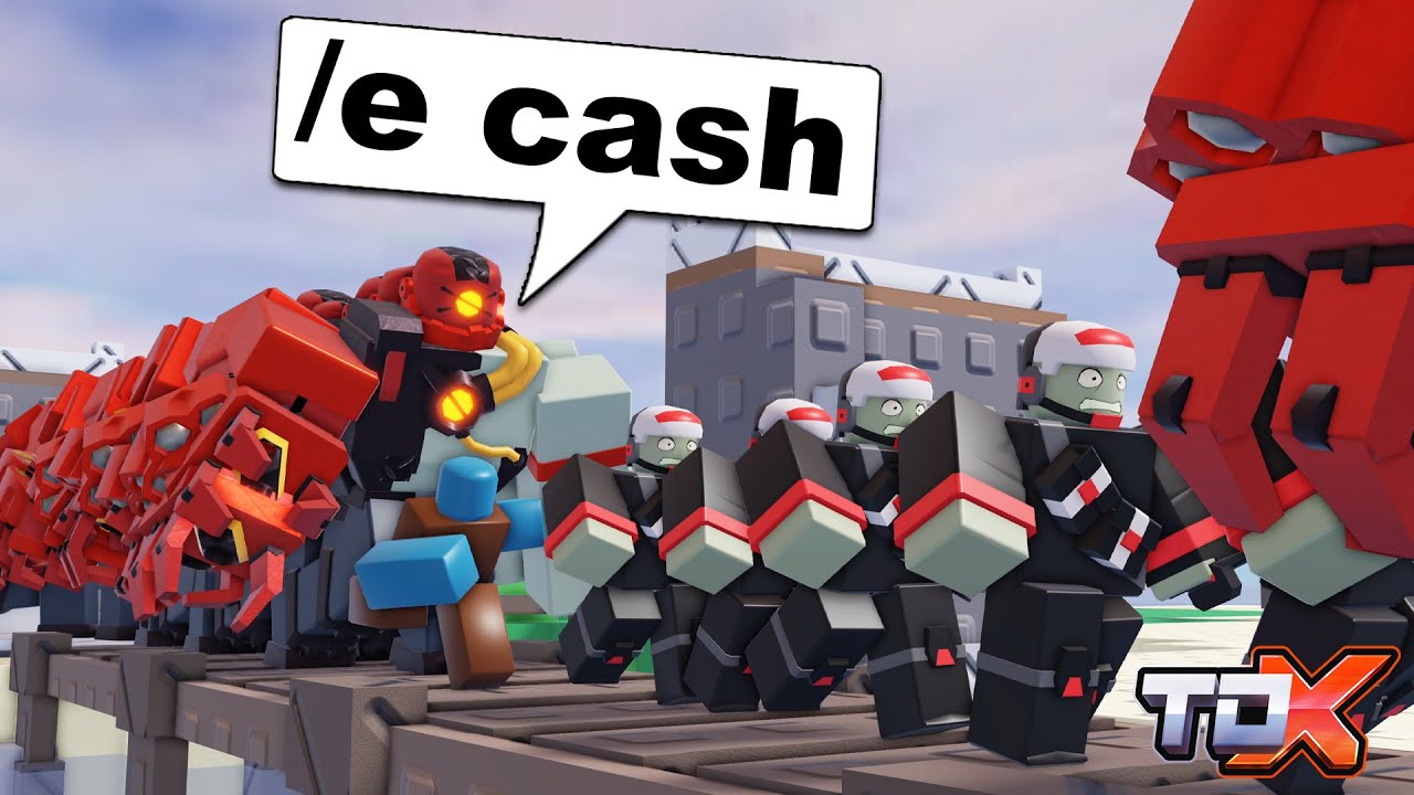 ADMIN ABUSING on my fans in Tower Defense X | ROBLOX