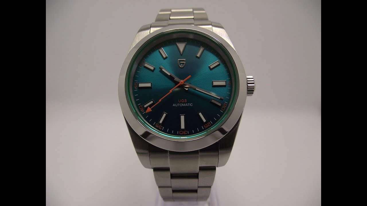 Обзор часов Pagani Design PD-1733 (Milgauss Homage) в разрешении 4K