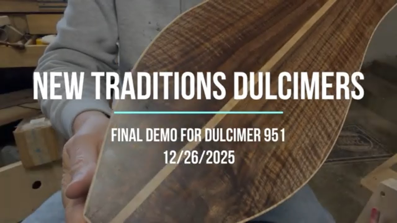 Custom Dulcimer 951 Handcrafted and Ready to Ship