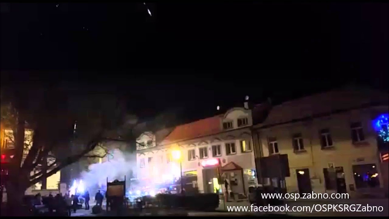 Przywitanie Nowego Roku 2016- OSP Żabno