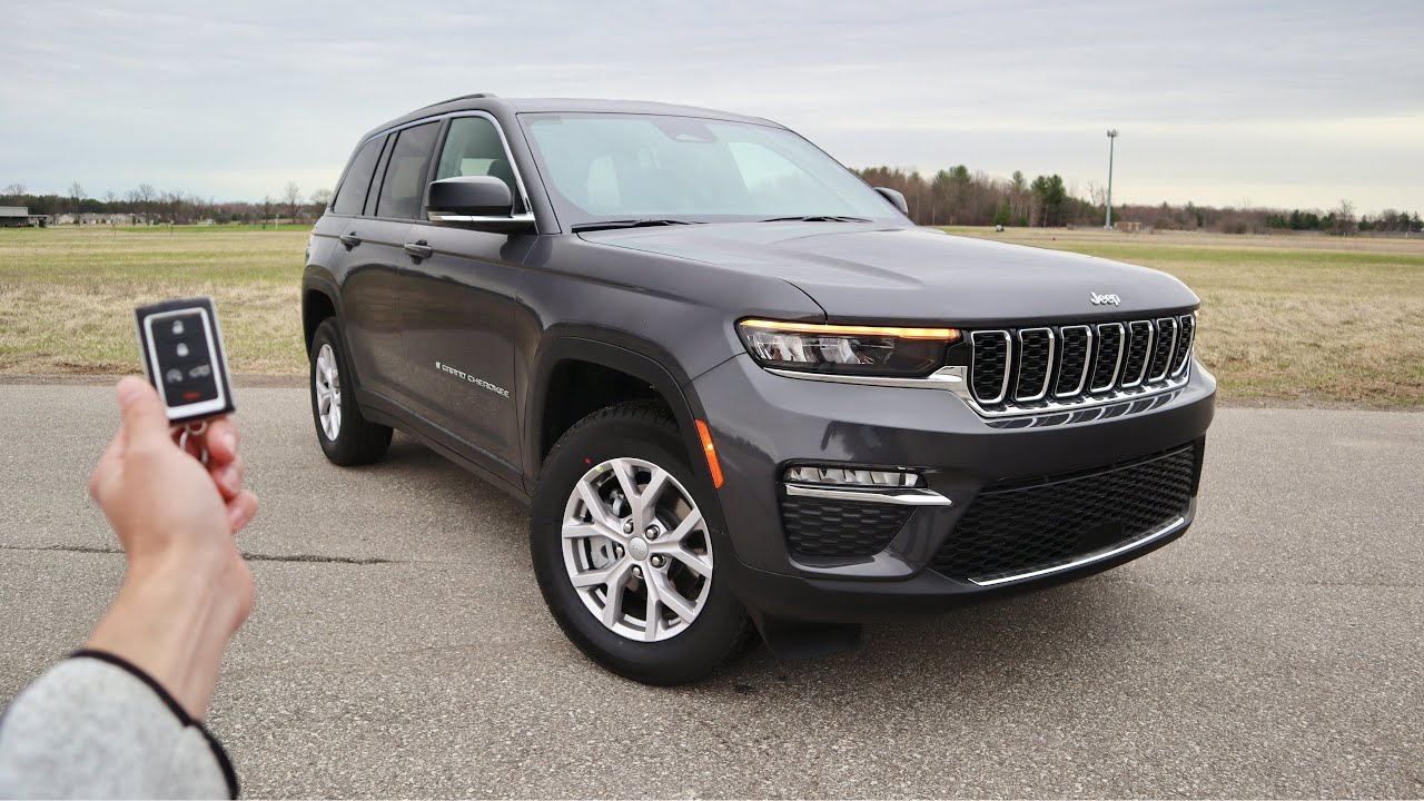 2022 Jeep Grand Cherokee Limited 4x4: Start Up, Walkaround, POV, Test Drive and Review