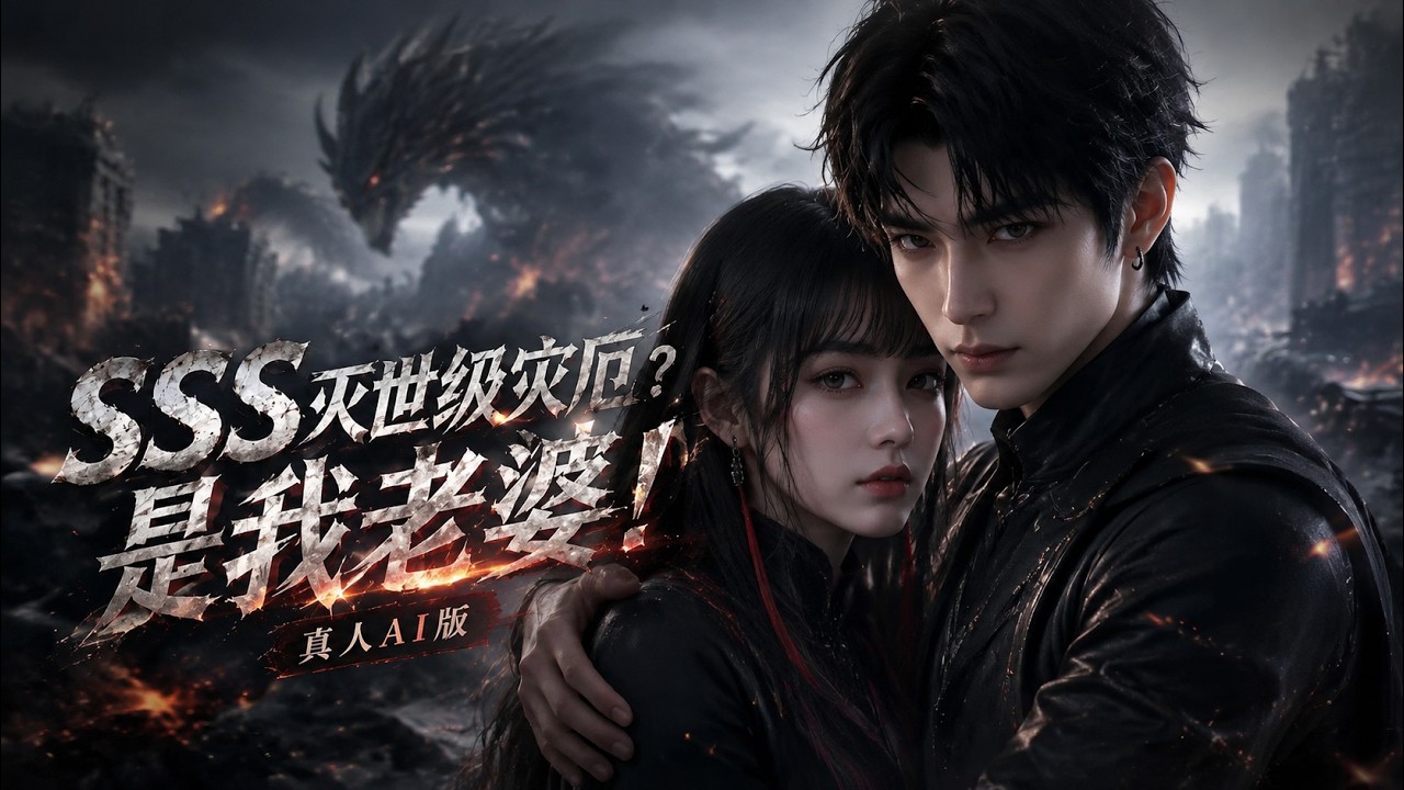 AI短剧💥《SSS灭世级灾厄？是我老婆！真人AI版》 涅槃重生，爱战乱世：林沐与苏念禾的末世传奇  #AI短剧 #短剧 #短剧全集 #甜宠 #女频  #柑橘短剧社