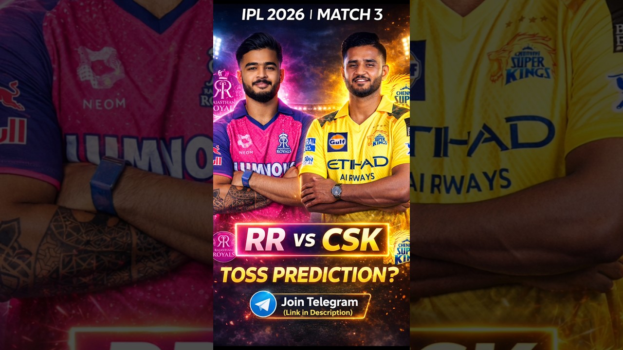 Chennai vs Rajasthan toss Prediction | CSK vs RR toss prediction Today 😍 | IPL 2026