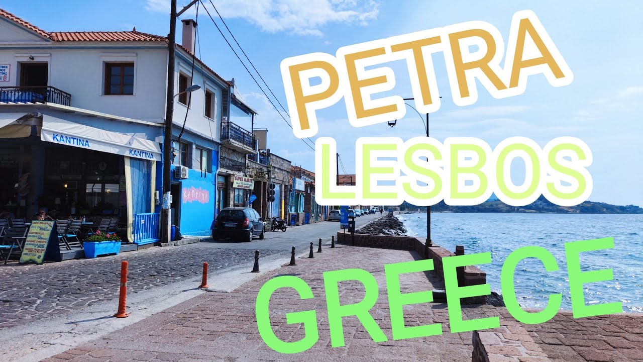 Walk to Petra 🏝️ | Exploring Lesvos Island, Greece 🇬🇷