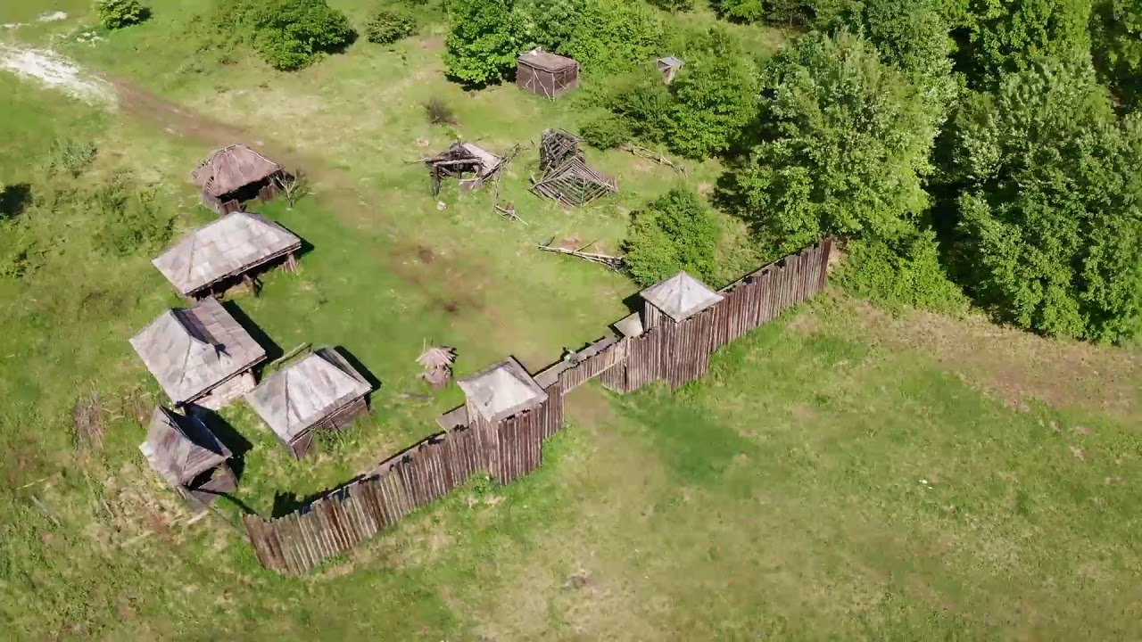 Lipovička šuma – srednjovekovno utvrđenje [Aerial Video]