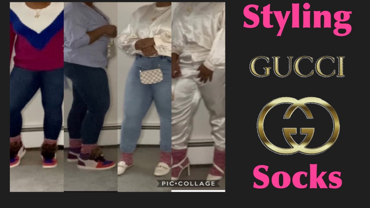 GUCCI SOCKS STYLED|OUTFIT IDEAS FOR MY FAVORITE DESIGNER SOCKS