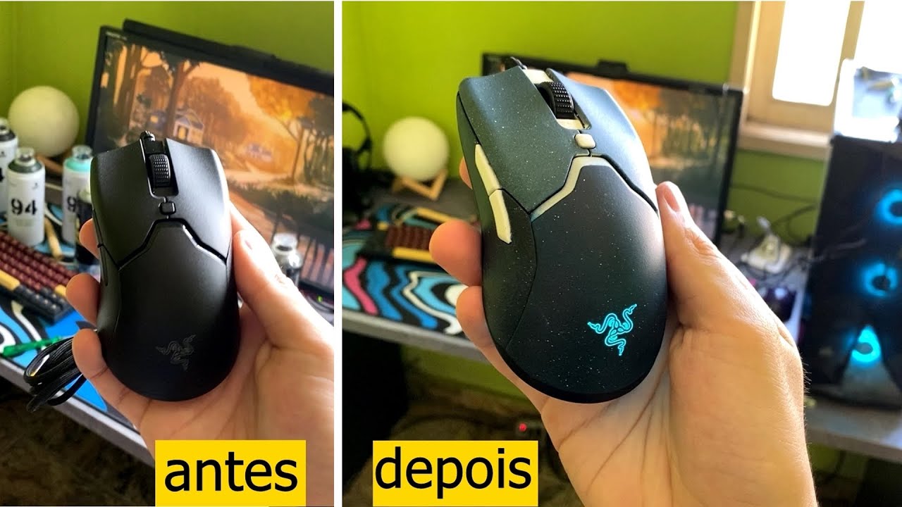 Pintando o Mouse Razer Viper Mini