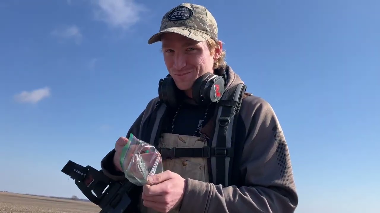 Spring field metal detecting. Mid February 2026